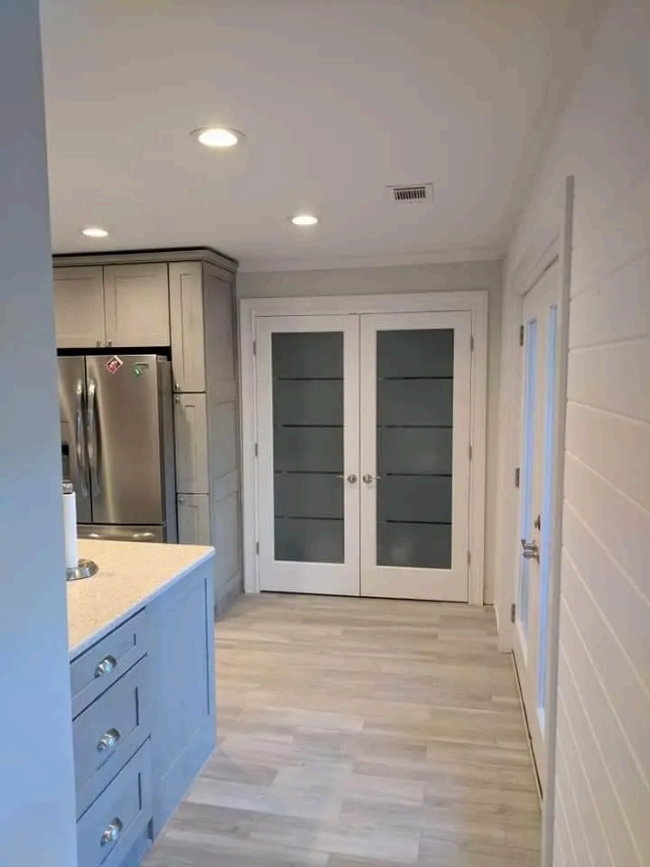 Cabinet refinishing